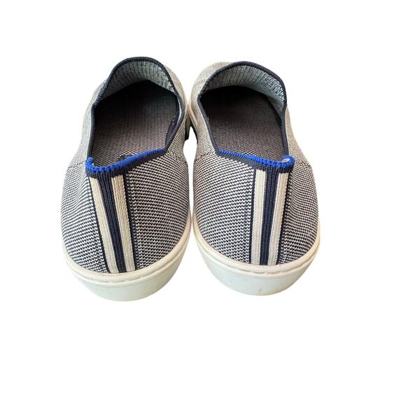 Rothy's The Slip On Anchor Knit Fabric Casual Low Top Sneakers Women’s US‎ 9.5 - Picture 3 of 10